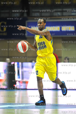 Gdynia. Mecz XXII kolejki Polskiej Ligi Koszykowki...