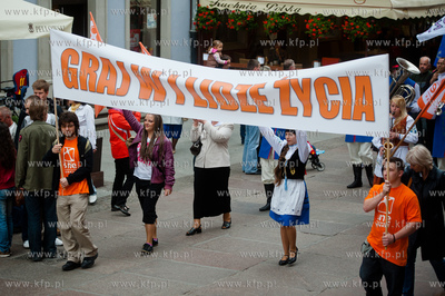 Gdansk. Czternasta edycja akcji Katolicy na Ulicy organizowanej...