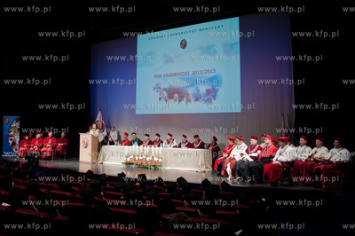 Gdansk. Opera Baltycka.. Centralna inauguracja roku...