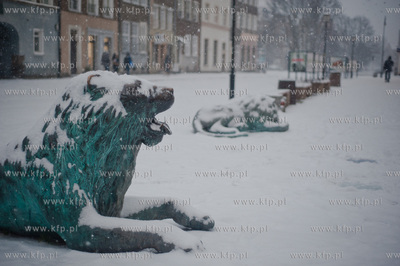 Gdansk. Zima i obfite opady sniegu wrocily do miasta.
08.01.2012
fot....