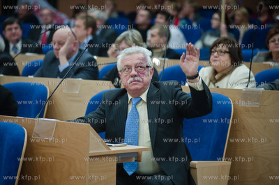 Gdansk. XXVII sesja Sejmiku Wojewodztwa Pomorskiego.
25.02.2013
fot....