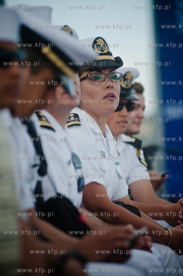 Gdynia. Skwer Kosciuszki. Wielki Mecz Koszykowki pomiedzy...