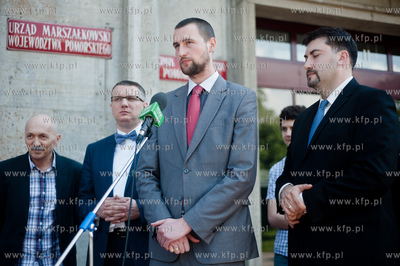 Gdansk. Konferencja prasowa przedstawicieli Kongresu...