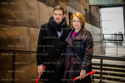 Gdansk. Europejskie Centrum Solidarnosci. Aktorzy Daria...