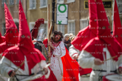 Wielki Piatek. Misterium Meki Panskiej na ulicach Gdanska.
03.04.2015
fot....