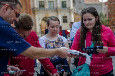 Gdansk. Targ Weglowy. Premiera ksiazki pt. Gdansk w...