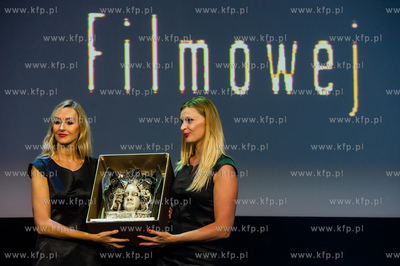Gdynia. Festiwal Filmow w Gdyni. Gala wreczenia nagrod...