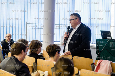 Gdansk. Aula Centrum Ksztalcenia Zawodowego i Ustawicznego...