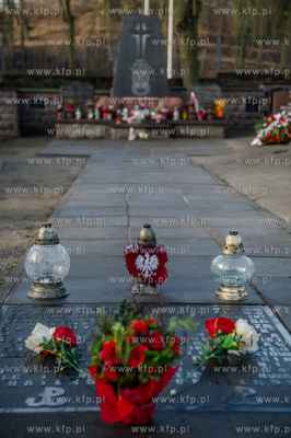 Gdańsk. Cmentarz Garnizonowy. Narodowy Dzień Żołnierzy
Wyklętych....
