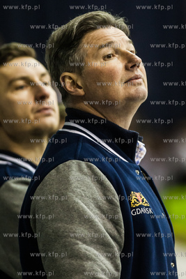 Gdańsk. Hala Oliwia. Polska Hokej Liga. Mecz o utrzymanie...