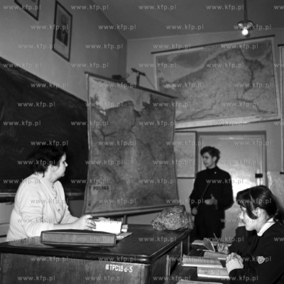 Lekcja geografii w III LO w Gdańsku.
01.1970
0002838z_styczen1970
Fot....
