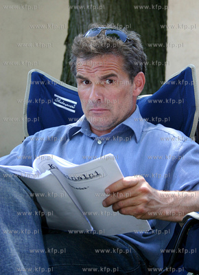 Ekipa filmowa Kryminalnych realizuje na Wybrzezu zdjecia...