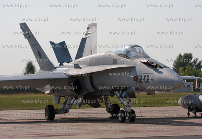 Air Show Radom 2009. Nz. McDD EF-18A+, Ejercito del...
