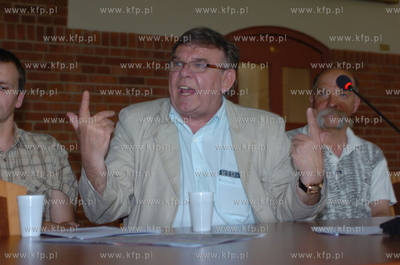 Jerzy Malek, zalozyciel, prezes firmy Morpol SA, zajmujacej...