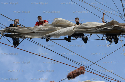 Dzien na Darze Mlodziezy ze studentami Akademii Morskiej...
