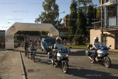 II przejazd rowerowy przez Pruszcz Gdanski.Akcja zorganizowana...