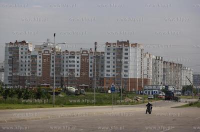 Rosja, Kaliningrad. Dzielnica mieszkaniowa/
 07.06.2013...