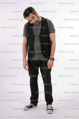 Sesja zdjeciowa Kabaretu Limo. Na zdjeciu Abelard Giza.
08.01.2013...