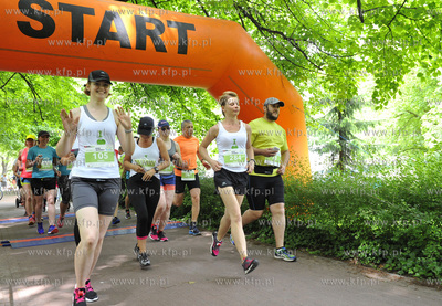 Gdansk Oliwa. Park w Jelitkowie. Bieg do zrodel. 04.06.2016...