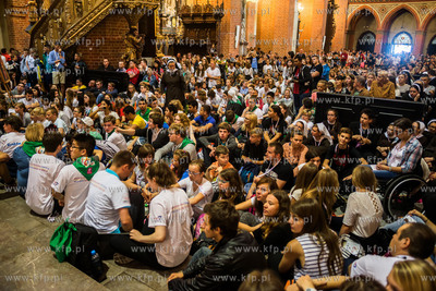 Od godzin porannych 23 lipca trwało w Pelplinie "Przystań"...