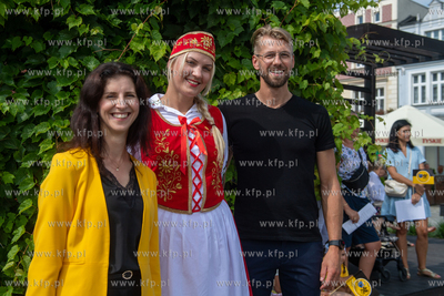 Dzień Flagi Kaszubskiej w Kartuzach. 18.08.2023. Fot....