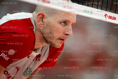 Turniej towarzyski siatkówki w Ergo Arenie. Mecz Polska...