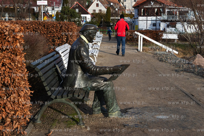 Ławeczka Antoniego Suchanka w Gdyni Orłowie.
17.01.2025
fot....