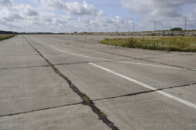 Jednostka wojskowa w Redzikowie, k. Slupska. Tutaj...