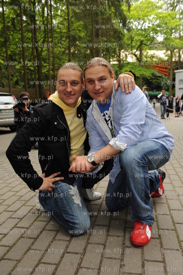 Top-Trendy, nz od lewej Lukasz i Pawel Golec. 26.06.2009...