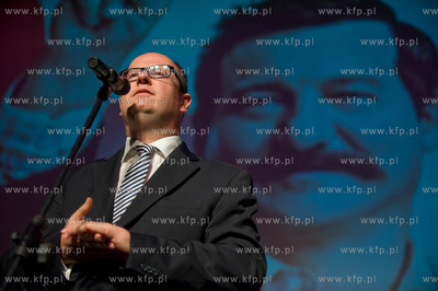 Pierwszy oficjalny polski pokaz filmu Andrzeja Wajdy...