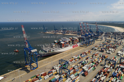 Do DCT Gdańsk zawinął największy kontenerowiec...