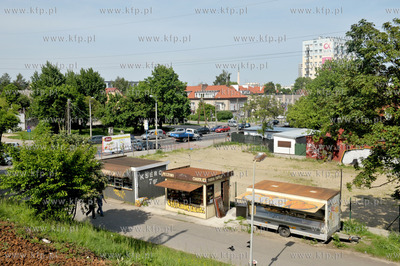 Gdansk Przymorze. Pawilony handlowe, kioski i bary...
