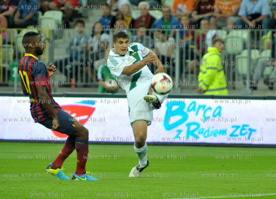 PGE ARENA w Gdansku. Super-Mecz miedzy Lechia Gdansk,...
