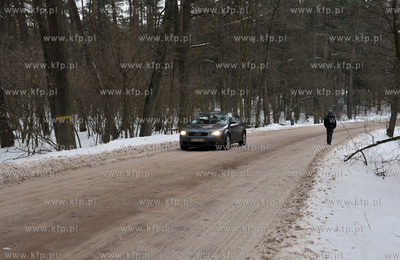 Lesna droga pomiedzy Sulminem na Kaszubach, a Otominem....