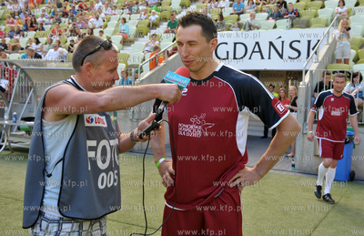 Stadion PGE Arena. Mecz charytatywny Przyjaciele Hospicjum...