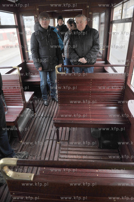 Gdansk - Zajezdnia Tramwajowa Wrzeszcz. Wnetrze zabytkowego...