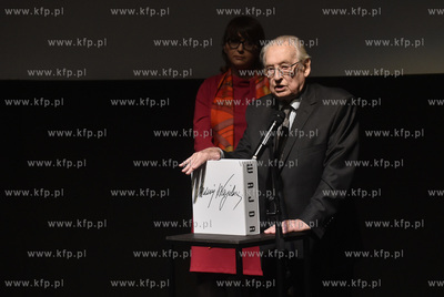 41. Festiwal Filmowy w Gdyni. Nz. Andrzej Wajda 22.09.2016...