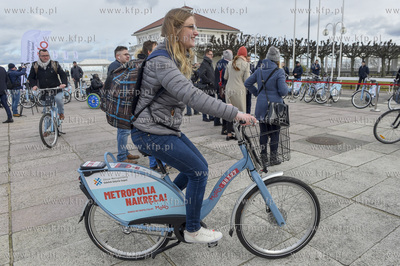 Uroczyste otwarcie I etapu Systemu Roweru Metropolitalnego...
