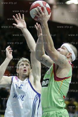 Gdynia. Final Pucharu Polski w koszykowce. Anwil Wloclawek...