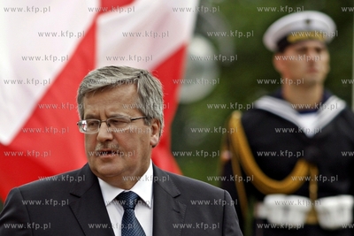 Gdynia.  Święto Marynarki Wojennej. Uroczystosci...