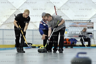 Lodowisko Brama Oliwska. Miedzynarodowy Turniej Curling'owy...