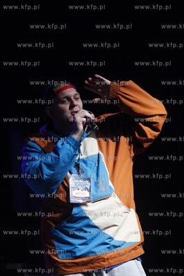 Pruszcz Gdanski. Festiwal Gramy Rap. Nz. Koras Ras.
09.11.2013
fot....