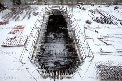 Tunel pod Martwa Wisla, wywiercony przez maszyne TBM.
17.01.2014
fot....