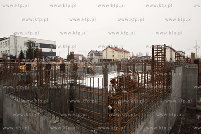 Uroczystosc wmurowania kamienia wegielnego pod budowe...