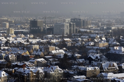Widok z wiezy widokowej na Pacholku w Gdansku Oliwie.
29.12.2014
fot....