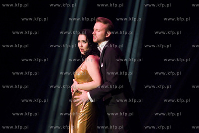 Włoska noc. Gala Sylwestrowo-noworoczna.Nz.  Aleksandra...