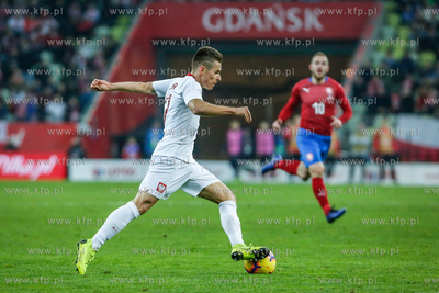 Stadion Energa Gdańsk. Mecz towarzyski Polska- Czechy....