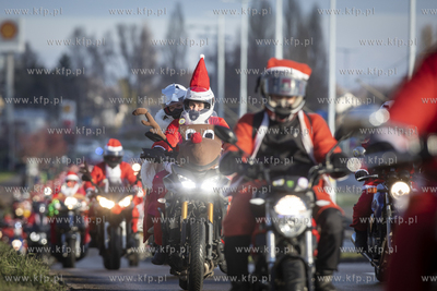 Gdańsk. Mikołaje na motocyklach po raz 17. przejechali...