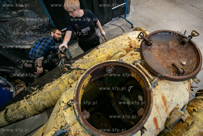 Centrum Konserwacji Wraków Statków w Tczewie. Rozpoczęcie...