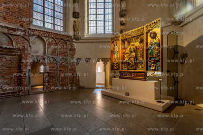 Wnętrze kościoła NMP na zamku w Malborku.
13.09.2023
fot....